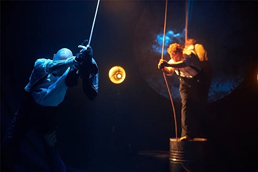 "Старик и море. Пробы и ошибки" Эрнеста Хемингуэя. Театр "Мастерская Петра Фоменко". Старая сцена.