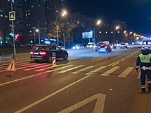 В Москве на МКАД столкнулись четыре автомобиля