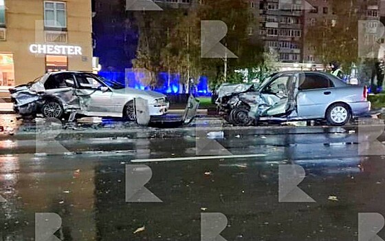Ночную аварию в центре Рязани устроил 21-летний водитель без «прав» 