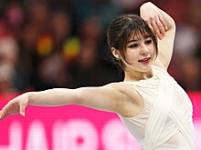 Чемпионат США. Гленн выиграла короткую программу, прыгнув тройной аксель, Лью – 2-я, Левито – 3-я