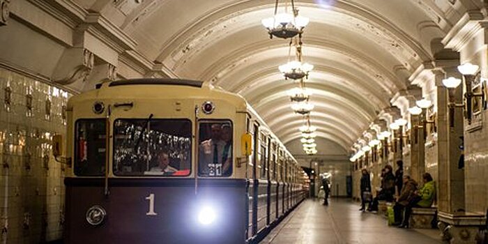 Парад поездов пройдет в метро