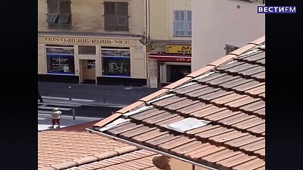 Опубликовано видео задержания террориста в Ницце