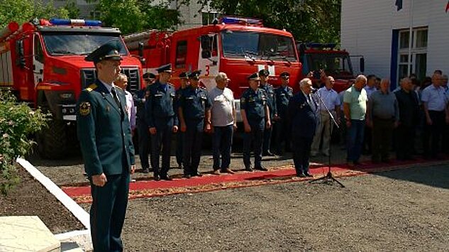 Пензенская пожарно-спасательная часть отметила 60-летие