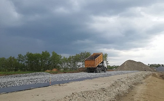 Новую дорогу для транзитных грузовиков построят в Коченево