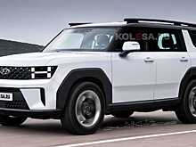 Следующее поколение Hyundai Santa Fe воображается шпионским прототипом