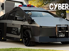 Под кузовом полицейского Tesla Cybertruck скрывается... Toyota Prius