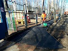 В школах и детсадах будет новый асфальт