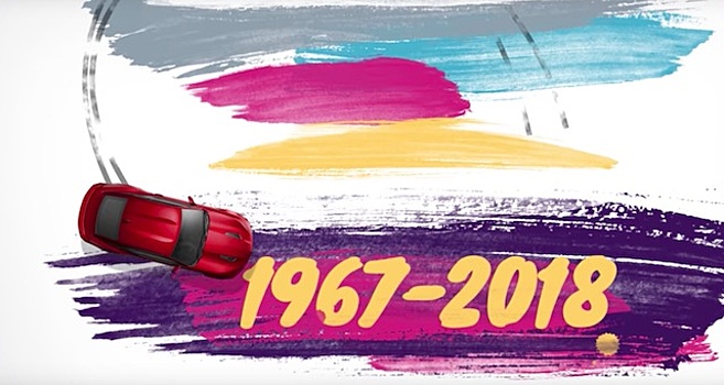 Опубликовано видео с 50-летней историей Chevrolet Camaro