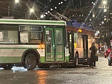 В Рязани на Семинарской произошло ДТП с автобусом и троллейбусом