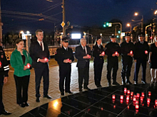 В Мордовии сотрудники полиции и представители общественности приняли участие в патриотической акции «Свеча памяти»