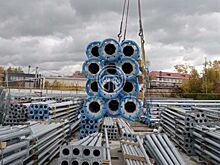 Уральские опоры освещения используют в интернациональном проекте на территории Казахстана