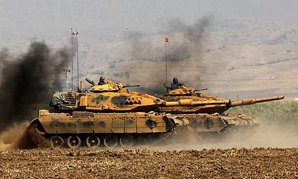 Турецкий конвой попал в засаду в Идлибе