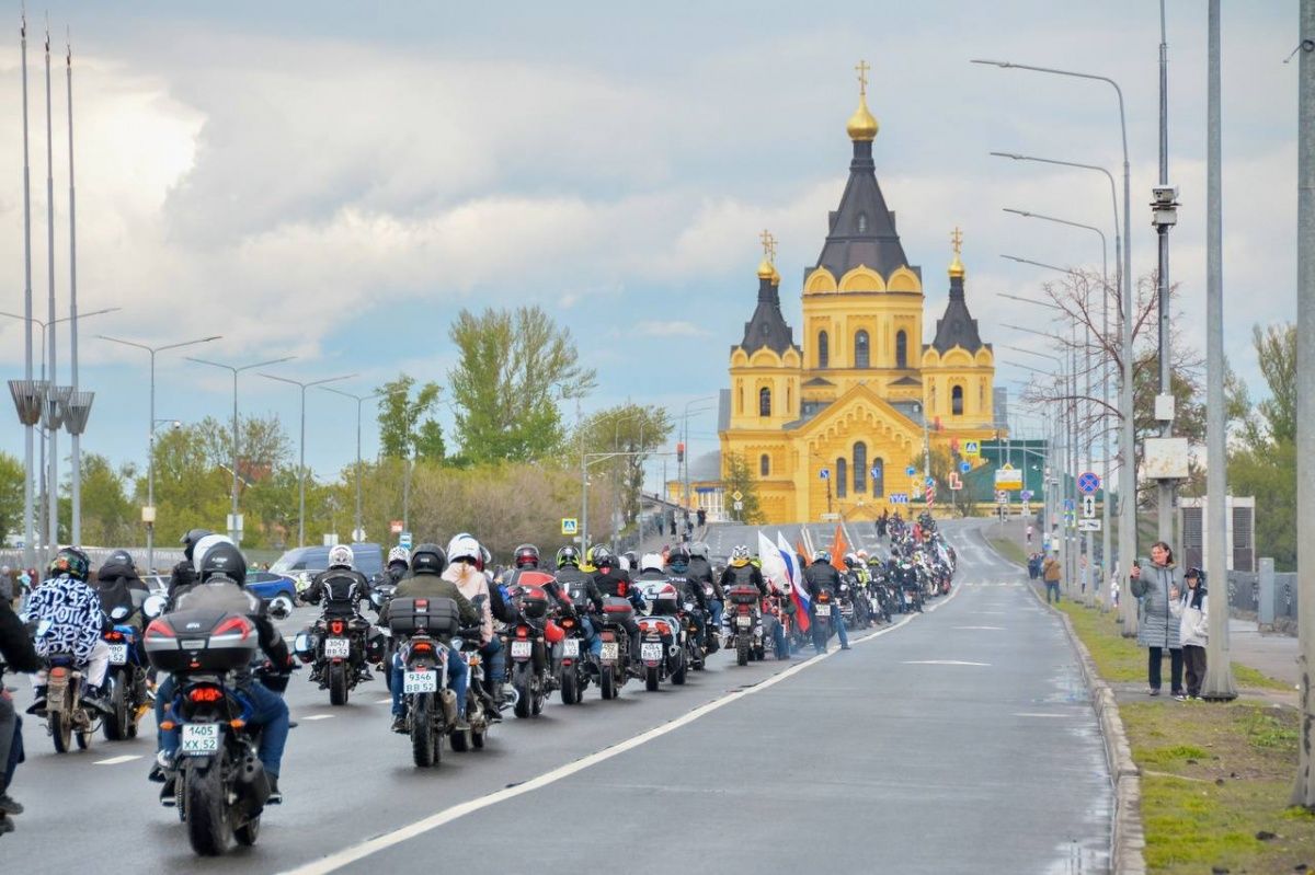 Опубликованы фото с открытия мотосезона в Нижнем Новгороде