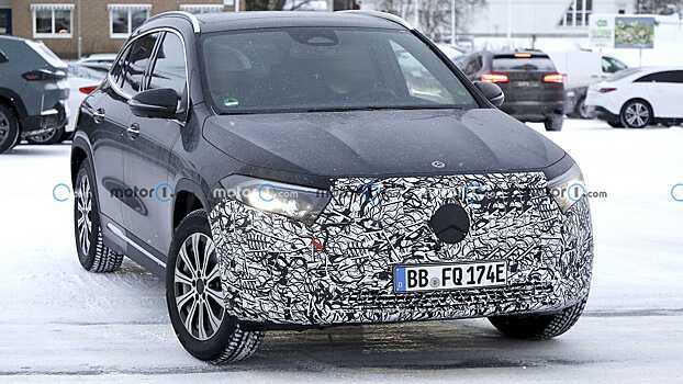 Новый седан Mercedes EQA после фейслифтинга начнет продаваться в 2024 году