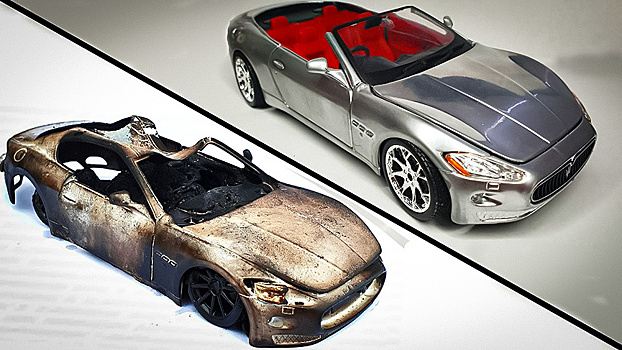 До и после: вторая жизнь испорченного Maserati