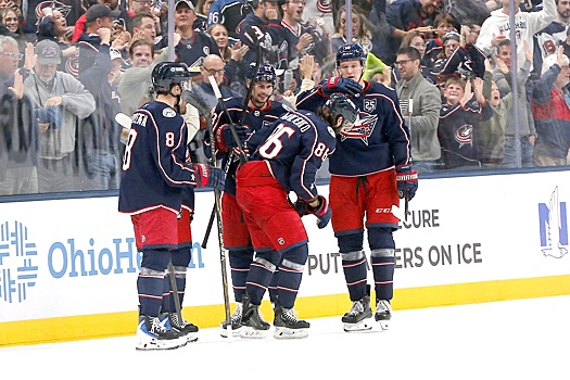 Марченко повторил рекорд "Коламбуса" по шайбам на старте сезона