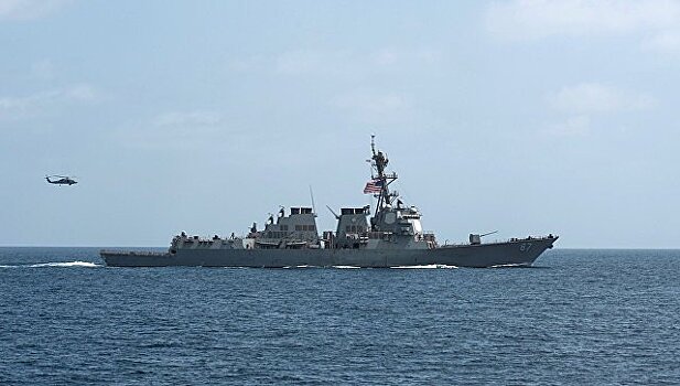 Эсминец США в третий раз обстреляли с территории Йемена