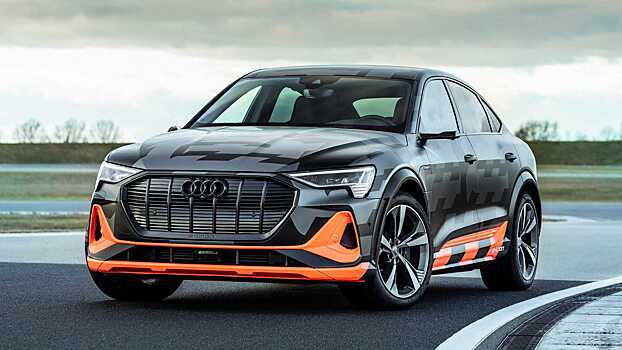 Электрический кроссовер Audi E-Tron S может похвалиться мощностью до 496 лошадей