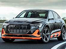 Электрический кроссовер Audi E-Tron S может похвалиться мощностью до 496 лошадей