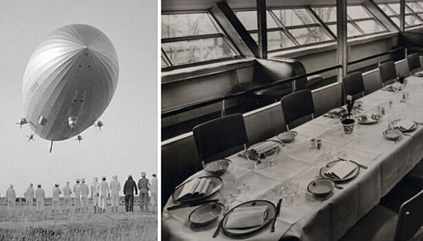 Первый летающий отель: почему летать на дирижабле Гинденбурга было дорого