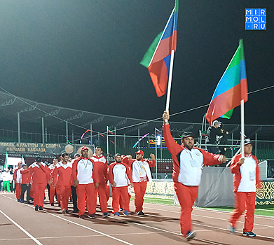 Дагестанская делегация выступила на открытии Фестиваля культуры и спорта народов Кавказа