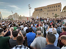 Митинг в Триполи закончился стрельбой