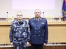 Сотрудника нижегородского ГУФСИН наградили за отвагу в ходе СВО