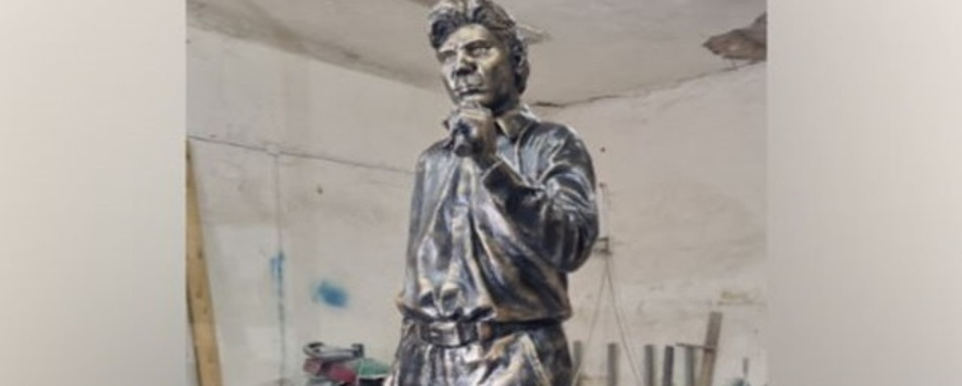 В Воронеже опубликовали фотографию готового памятника лидеру группы «Сектор Газа» Юрию Хою
