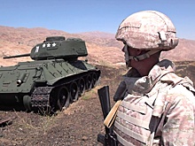 Танк Т-34 времен боев за Голанские высоты нашли военные полицейские РФ в Сирии