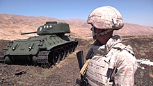 Танк Т-34 времен боев за Голанские высоты нашли военные полицейские РФ в Сирии