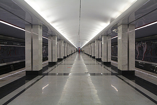 Северный вестибюль станции метро «Спартак» работает только на вход