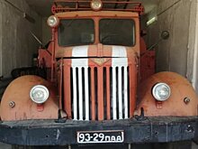 В Казахстане сохранилась редчайшая автоцистерна на шасси МАЗ 205