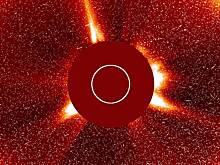 Мощный радиационный шторм начался в окрестностях Земли