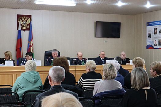 В Армавире состоялась встреча руководства города и МВД с родственниками погибших при исполнении служебных обязанностей