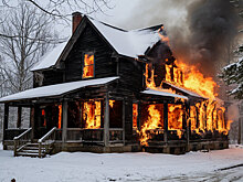 В Удмуртии на праздниках произошло 58 пожаров