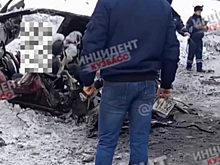 Очевидцы сообщили о гибели юноши в ДТП на кузбасской трассе