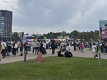 В Санкт-Петербурге после сообщения о минировании эвакуировали ТЦ "Охта Молл"