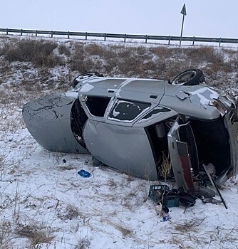 В Домбаровском районе водитель «ВАЗа» попал в больницу после съезда в кювет