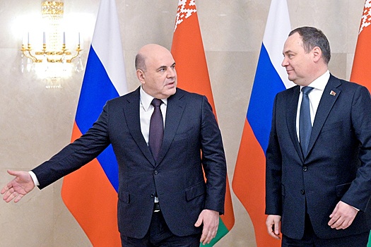 Мишустин: Россия и Беларусь подпишут соглашение о проекте самолета "Освей"