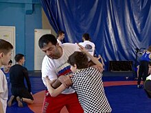 С пензенскими ребятами приехал заниматься олимпийский чемпион