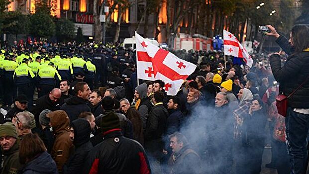 В Тбилиси в новогоднюю ночь запланировали протесты