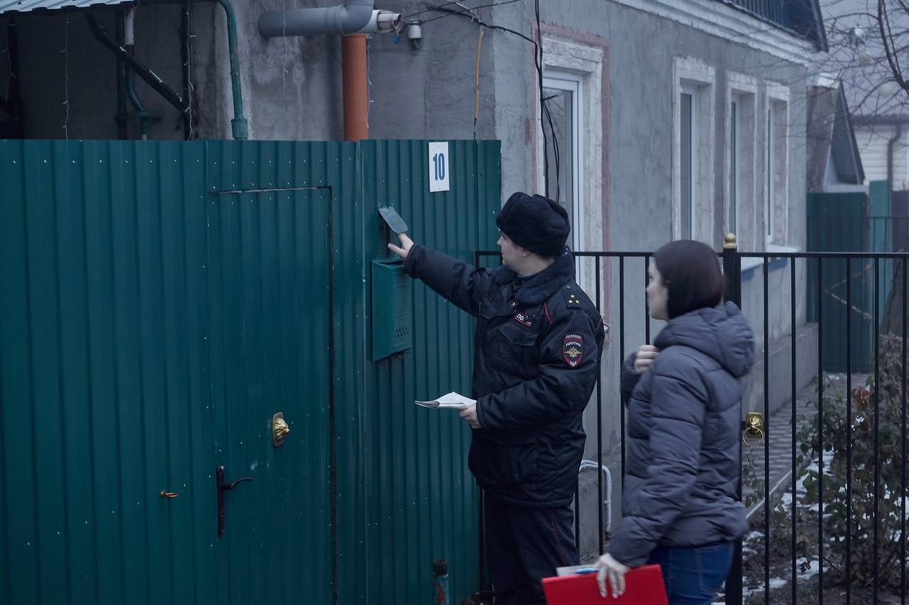 В Курске сотрудники военкоматов и полицейские искали 110 уклонистов