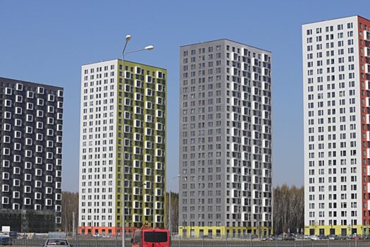 Более 1,4 млн кв. метров недвижимости построено в Москве с начала года