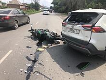 Мотоциклист пострадал в ДТП в Шахтах