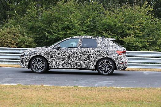 Audi RS Q3 колесит по Нюрбургрингу