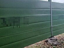 Новые защитные экраны в Терновке испортили сразу после установки