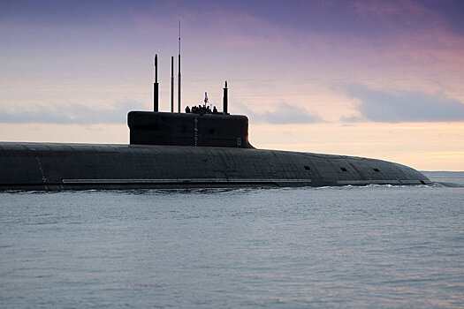 Подводный крейсер "Князь Владимир" прибыл к месту постоянной службы