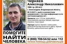 Во Владимирской области пропал 30-летний Александр Черняев