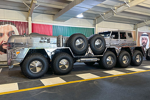 В ОАЭ найден самый большой и безумный внедорожник в мире