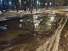 Реки из фекалий несколько месяцев топят улицы и подвалы домов в Пушкино